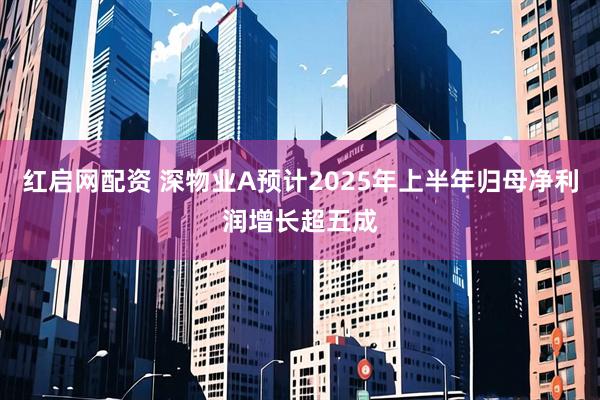 红启网配资 深物业A预计2025年上半年归母净利润增长超五成